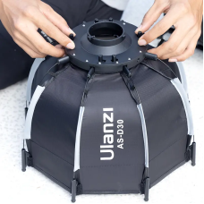 Софтбокс Ulanzi AS-D30 Octagonal Softbox, 30cm, Mini Bowens Mount and Grid (UV-L083GBB1 AS-D30)