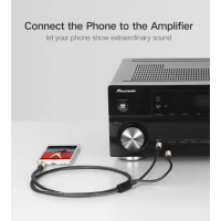 Аудіокабель UGREEN AV126 3.5mm TRS to Dual 6.35mm TS Audio Cable 2m (Gray)(UGR-10615)