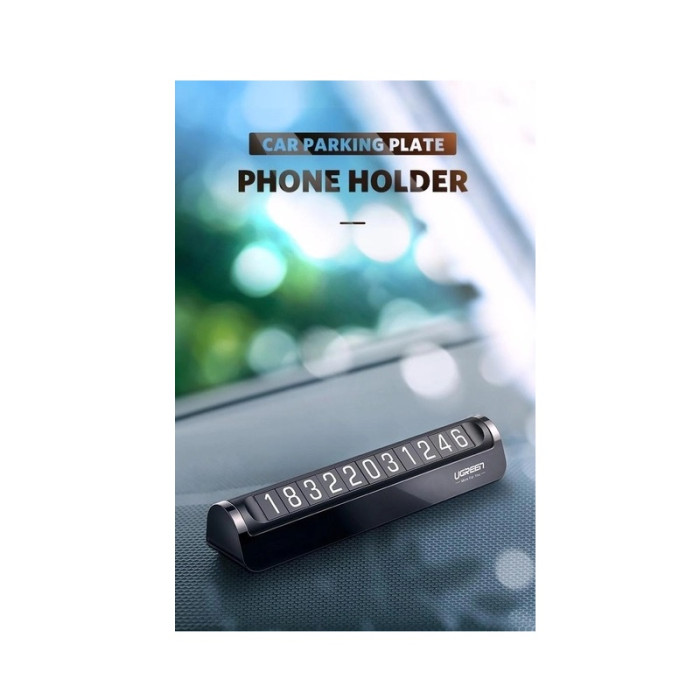 Паркувальна карта UGREEN LP178 Car Temporary Parking Card (Dual Numbers)(UGR-60326)