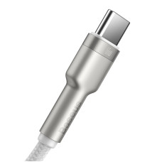Кабель Baseus Cafule Series Metal Data Cable USB to Type-C 66W 1m White