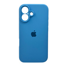 Чохол для смартфона Silicone Full Case AA Camera Protect for Apple iPhone 16 49,Cornflower
