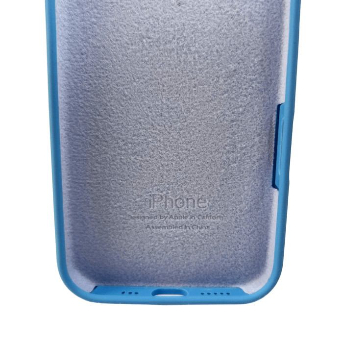 Чохол для смартфона Silicone Full Case AA Camera Protect for Apple iPhone 16 49,Cornflower