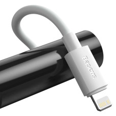 Кабель Baseus Simple Wisdom Data Cable Kit USB to iP PD 20W (2PCS/Set）1.5m White