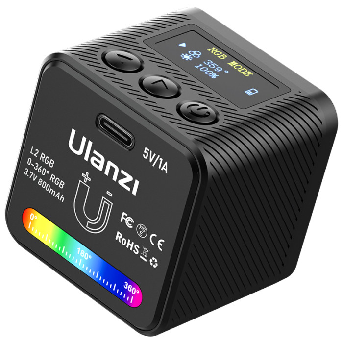 Відеосвітло Ulanzi Vijim L2 RGB COB VEDIO LIGHT, 4W (UV-2878 L2 RGB)