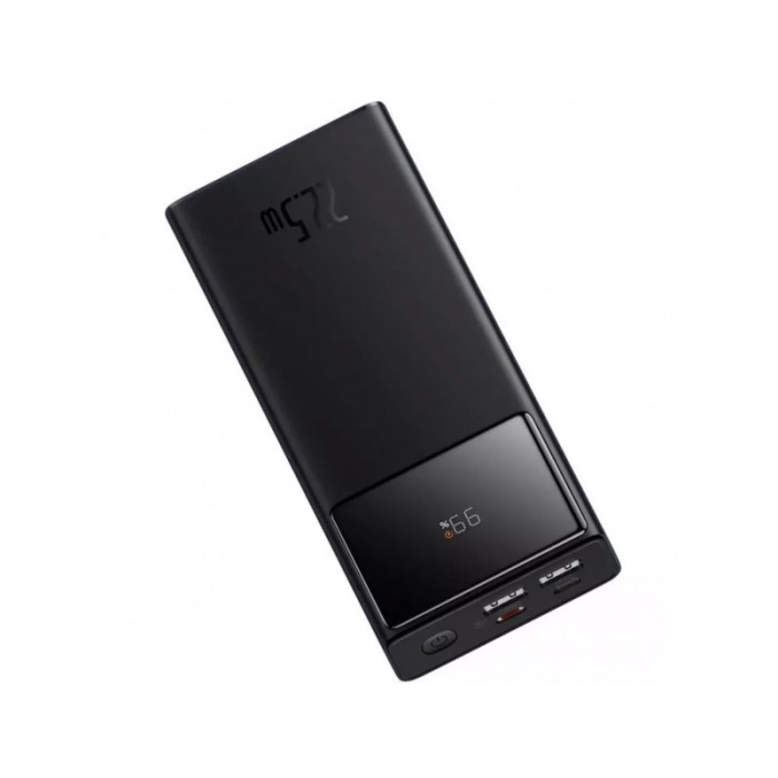 Зовнішній акумулятор Baseus Star-Lord Digital Display Fast Charge Power Bank 20000mAh 22.5W Black
