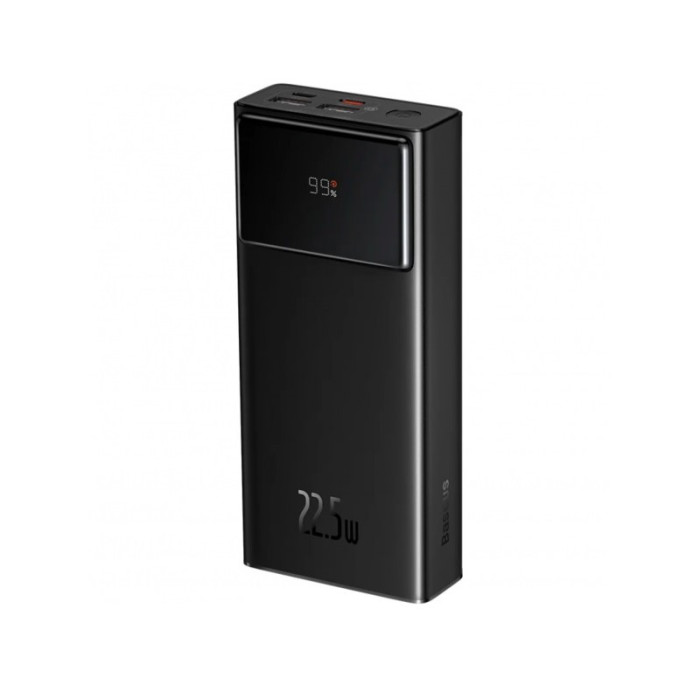 Зовнішній акумулятор Baseus Star-Lord Digital Display Fast Charge Power Bank 20000mAh 22.5W Black