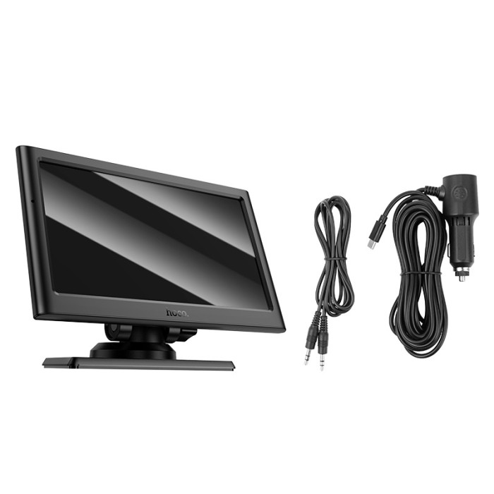 Монітор для авто HOCO HU2 Imogen 7-inch car wireless portable screen Black