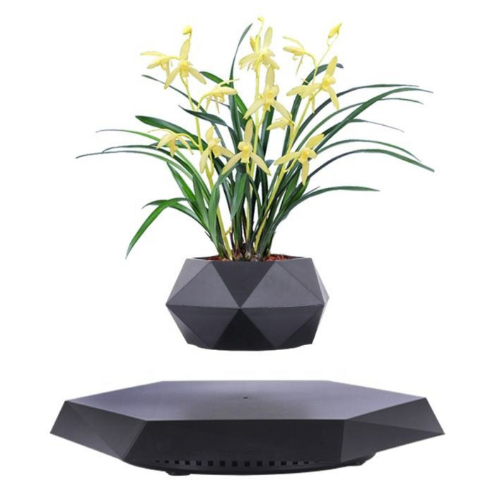 Магнітний левітаційний горщик для рослин HCNT Magnetic Levitating Pot M10-PZ1 Black