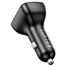 АЗП з FM-модулятором BOROFONE BC41 Eminency QC3.0 Car BT FM transmitter 18W Black 8525500090