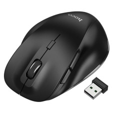 Маніпулятор миша HOCO GM24 Mystic six-button dual-mode business wireless mouse Black