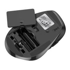 Маніпулятор миша HOCO GM24 Mystic six-button dual-mode business wireless mouse Black