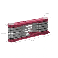 Мультитул Ulanzi Vijim Folding Tool Set With Screwdrivers And Wrenches (C035GBB1 CM029)
