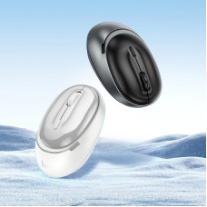 Маніпулятор миша HOCO GM34 Nuevo dual-mode business wireless mouse Black Metal Gray