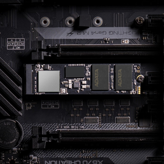 Накопичувач SSD M.2 ADATA GAMMIX S70 BLADE 1TB 2280 PCIe 4x4 NVMe 3D NAND Read/Write:7400/5500 MB/sec