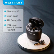 Бездротові навушники TWS Vention Elf Earbuds E02, IPX4, Black (NBGB0)