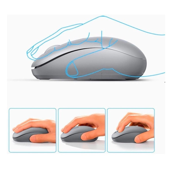 Маніпулятор миша UGREEN MU105 2.4G Wireless Mouse Moonlight Gray (UGR-90669)