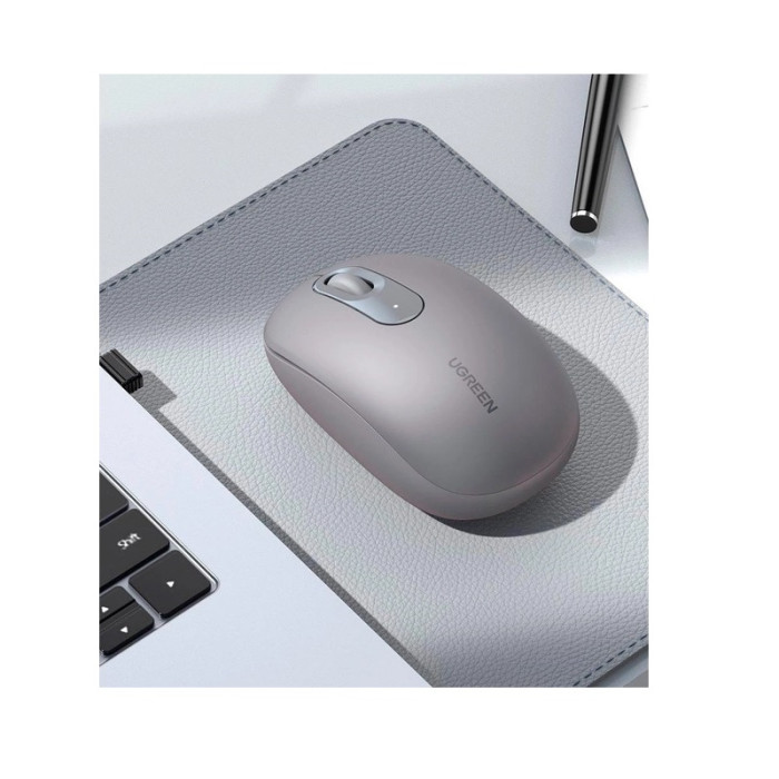 Маніпулятор миша UGREEN MU105 2.4G Wireless Mouse Moonlight Gray (UGR-90669)