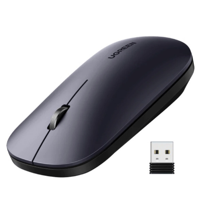 Маніпулятор миша UGREEN MU001 Portable Wireless Mouse (Black)