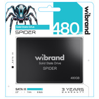 Накопичувач SSD Wibrand Spider 480GB 2.5