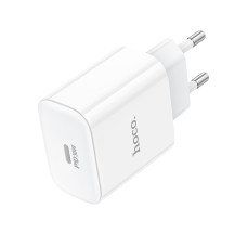 Мережевий зарядний пристрій HOCO C76A Pro Majestic single port PD30W charger White