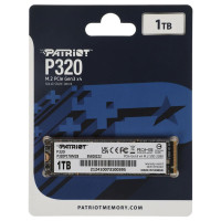 Накопичувач SSD M.2 Patriot P320 1TB NVMe 2280 Gen3.0 x4 3D TLC