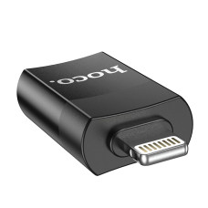 Адаптер HOCO UA17 iP Male to USB female USB2.0 adapter Black