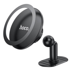 Автотримач для телефона HOCO H13 Fine jade ring magnetic car holder(center console) Black