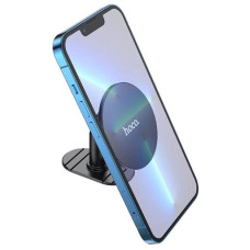 Автотримач для телефона HOCO H13 Fine jade ring magnetic car holder(center console) Black
