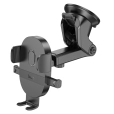 Автотримач для телефона HOCO H19 Mighty one-button car holder(center console) Black