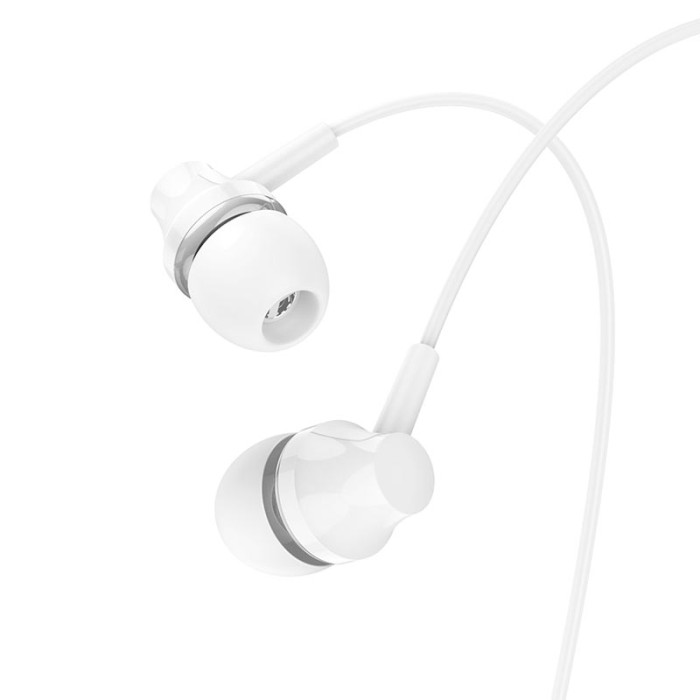 Навушники дротові BOROFONE BM74 (3.5mm) White