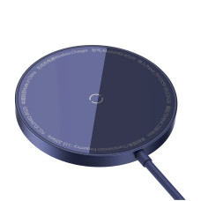 Бездротовий зарядний пристрій Baseus Simple Mini3 Magnetic Wireless Charger 15W Dusty Purple