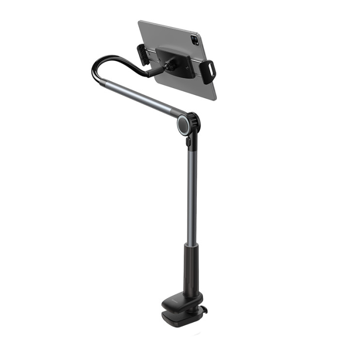 Тримач для планшету Baseus Otaku life rotary adjustment lazy holder Pro（Applicable for phone/ ipad) gray