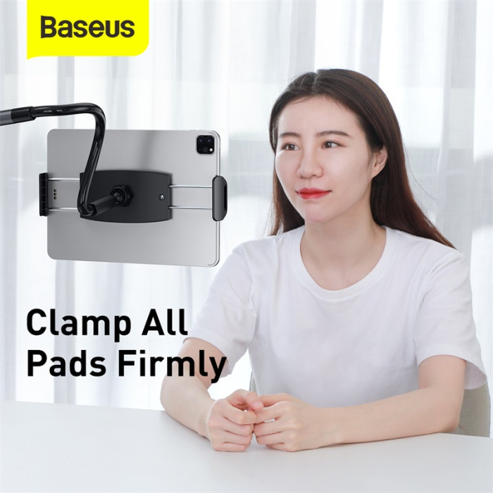 Тримач для планшету Baseus Otaku life rotary adjustment lazy holder Pro（Applicable for phone/ ipad) gray