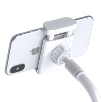 Тримач для телефона Baseus Unlimited adjustment lazy phone holder silver