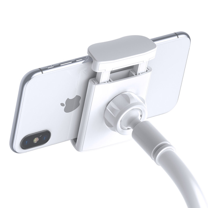 Тримач для телефона Baseus Unlimited adjustment lazy phone holder silver