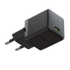 Мережевий зарядний пристрій Baseus Palm Fast Charger 1C 20W EU Cluster Black