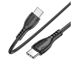 Кабель BOROFONE BX51 Triumph 60W charging data cable Type-C to Type-C Black