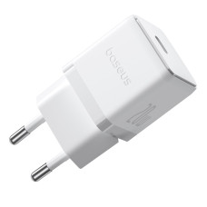 Мережевий зарядний пристрій Baseus Palm Fast Charger 1C 20W EU Moon White