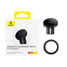 Автотримач для телефона Baseus NeoGravity Magnetic Car Mount (For Dashboards and Air Outlets) Cluster Black