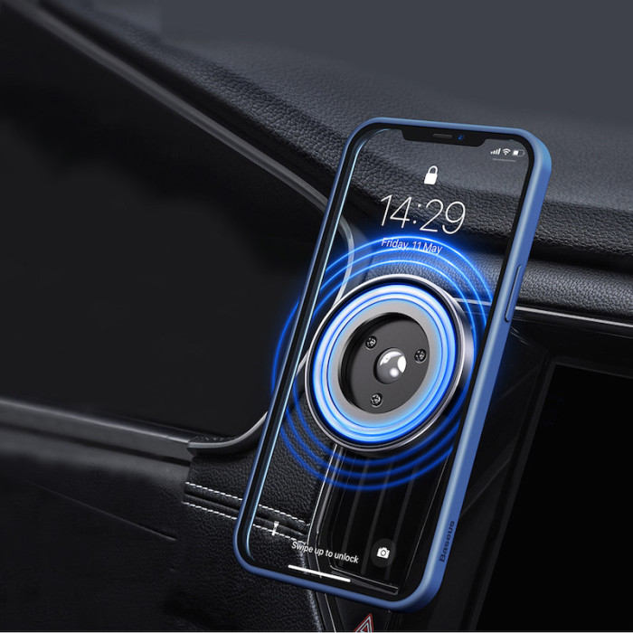Автотримач для телефона Baseus NeoGravity Magnetic Car Mount (For Dashboards and Air Outlets) Cluster Black