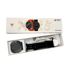 Смарт-годинник W&O X15 Max 38mm. 330 mAh. Amoled+IP67 Black
