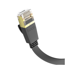 Мережевий кабель HOCO US07 General pure copper flat network cable(L=20M) Black