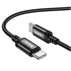Кабель HOCO X91 Radiance 60W charging data cable for Type-C to Type-C(L=3M) Black