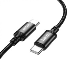 Кабель HOCO X91 Radiance 60W charging data cable for Type-C to Type-C(L=3M) Black