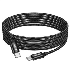 Кабель HOCO X91 Radiance 60W charging data cable for Type-C to Type-C(L=3M) Black