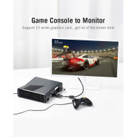 Перехідник Vention HDMI to VGA Converter 1080P with 3.5MM Audio (AIDB0)