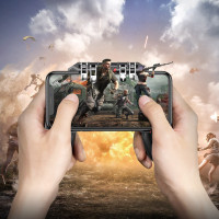 Ігровий контролер для мобільного HOCO GM7 Eagle six finger game controller Black