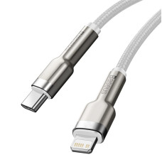 Кабель Baseus Cafule Series Metal Data Cable Type-C to iP PD 20W 2m White