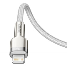 Кабель Baseus Cafule Series Metal Data Cable Type-C to iP PD 20W 2m White