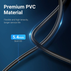 Кабель Vention USB 3.0 A Male to A Female Extension Cable 3M black PVC Type (CBHBI)